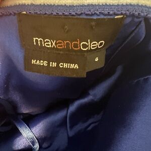 Women’s max and Cleo blue mini dress